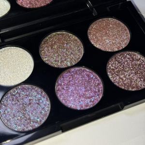 ÉXITO EN VENTAS Paleta de Sombras de Ojos Metálica con Brillantina Duocromática Multicromática Satinada de 6 Colores de Alta Calidad de Marca Privada - Product Image 4