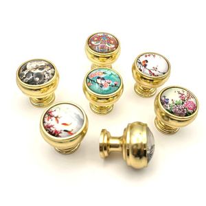 Elegant New Chinese Style <strong>Crystal</strong> Cabinet <strong>Knobs</strong> for Kitchen Bedroom Bathroom Dresser Wardrobe Cupboards (Single-Hole) - Product Image 3