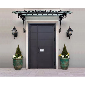 Seeyesdoor <span class=keywords><strong>2022</strong></span> <span class=keywords><strong>Porte</strong></span> moderne Design portes extérieures en matériau ignifuge <span class=keywords><strong>Porte</strong></span> d'entrée avant en aluminium pour maison de Villa - Product Image 3