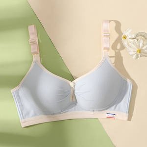 Sujetador de Lactancia de Talla Grande con Abertura Frontal, Transpirable, Sin Varillas, para Embarazo, Pijama, para Mujer - Product Image 6