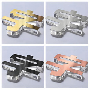 ป้ายตัวอักษรอะคริลิคแบบไม่มีไฟ ขายดี รุ่นใหม่ ใช้ได้ทั้งภายในและภายนอกอาคาร สำหรับแสดงชื่อแบรนด์ - Product Image 4