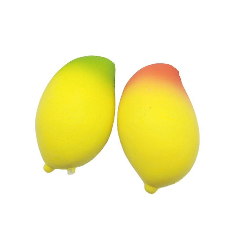 Kiibru Fruit Squishies Foam Squishies Mango Fruit Scented Squish
