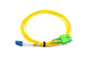 XXD Produce LC SC ST Fiber Optic Patch Cord Single/multi 2.0mm 3.0mm G625A UPC/APC Yellow Fiber Optic Jumper