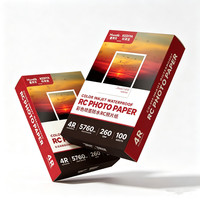 Kertas Foto RC Tahan Air 4R 4X6 Inch, Permukaan Glossy Silky Matte untuk Pencetakan Foto Potret dan Pernikahan dengan Inkjet