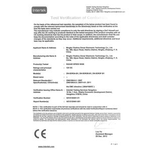 Xách tay Tốc Độ Dấu Hiệu Thông Tin Phản Hồi Ứng Dụng Gửi Tin Nhắn Với Đầu-cảnh báo Buzzer Hiển Thị - Product Image 6