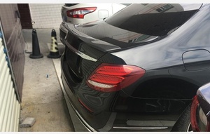 Aileron arrière style AMG en fibre de carbone compatible avec <span class=keywords><strong>Mercedes</strong></span> Classe E W213 berline 2016, pièces de modification extérieure - Product Image 6