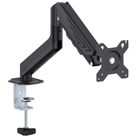 Support de moniteur de bureau réglable de qualité supérieure, vente flash, capacité de charge maximale de 10 kg, compatible avec les écrans d'ordinateur de 13 à 32 pouces