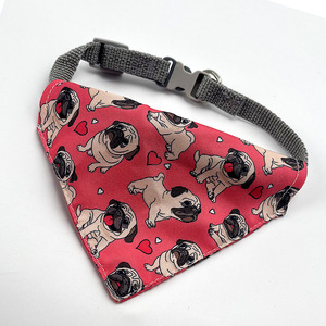 CHUUYU celemek anjing segitiga hewan peliharaan <span class=keywords><strong>bandana</strong></span> DIY dapat dicuci untuk anjing anak anjing kucing hewan peliharaan <span class=keywords><strong>bandana</strong></span> anjing - Product Image 4