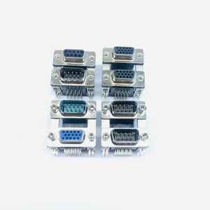 Hai Lớp cong chân <span class=keywords><strong>D</strong></span>-<span class=keywords><strong>Sub</strong></span> kết nối 9-pin VGA15-Pin <span class=keywords><strong>D</strong></span>-<span class=keywords><strong>SUB</strong></span> Nam Nữ máy tính cổng nối tiếp RS232 chất lượng <span class=keywords><strong>D</strong></span>-<span class=keywords><strong>Sub</strong></span> kết nối - Product Image 1