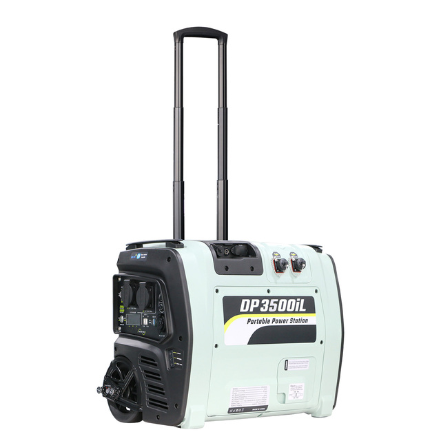 Portable 3500 Watt Solar Powered Generator Pure Sine Wave Inverter MPPT Remote External Battery for Car Solar Panel Use
