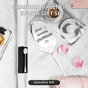 YAHE Regalos para el Día de San Valentín, Cuchara Moderna de Acero Inoxidable en Caja de Regalo para Nietos y Abuelos - Product Image 2