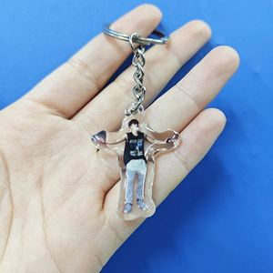 Custom LOGO Printed Acrylic Charms Free Sample Clear Plastic Cartoon <b>Anime</b> <b>Keychain</b> Make Own Clear Epoxy Resin - Product Image 4