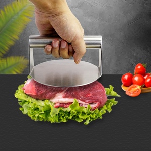 Prensa Profesional para Asar Carne de Res, Hamburguesas y Tocino, de Acero Inoxidable, para BBQ - Product Image 1