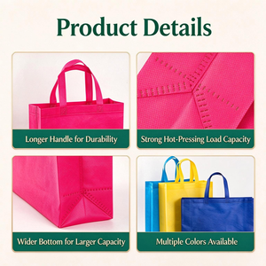 กระเป๋าใส่แฮมแบบมีซิป ผ้าไม่ทอ ราคาประหยัด แบบสั่งทำได้ - Product Image 4