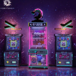 LED <b>Claw</b> <b>Machine</b> Coin Operated Doll Arcade Game <b>Machine</b> Plush <b>Toy</b> Prize Cabinet for Shopping Mall Amusement Park - Product Image 3