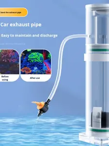 Séparateur de protéines pour petits aquariums marins, aquariums de poissons-clowns coralliens - Conception mini intégrée, augmente l'oxygène, améliore l'eau - Product Image 5