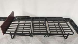 Lit pliant d'usine avec roulettes, cadre métallique pliable pour adultes, idéal pour hôtels, appartements et écoles - Product Image 4