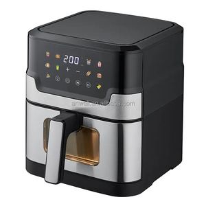 ANWELL Factory <strong>Cheap</strong> High Quality Classic Square Stainless Steel Oil-Free 6L 7L 8L Electric Digital Smart Air Fryer Household - Product Image 1