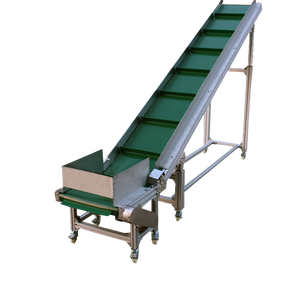 Máy vận chuyển băng tải nghiêng có vách ngăn cho việc cấp liệu sản xuất - Product Image 1