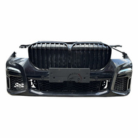 Kit carrosserie premium de haute qualité pour Série 7 G12 (2020-2024) – Remplacement original : Calandre avant, ventilateur de radiateur, grille, échappement, pare-chocs