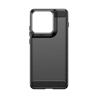 Funda Protectora de Silicona para Motorola Edge 70/X71 Air/G100/G67/G86/G57, Estilo Metálico Cepillado, Resistente a Impactos