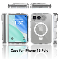 Étui de protection magnétique sans fil Vkoo pour iPhone 18 Fold Ultra avec support intégré