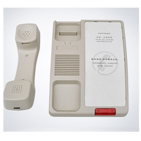 Téléphone fixe filaire moderne pour chambre d'hôtel, interphone à ligne unique, OEM ECG-73904J