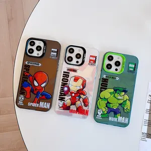 Comic Movie Anime Phone Covers for iPhone 11 12 13 14 pro max Matte Fullbody Protective Cases