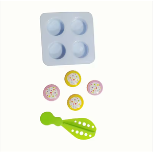 Tùy Chỉnh Đầy Màu Sắc Lớp Bánh Nướng Thiết Lập Với Khay Và Trộn Công Cụ Sedex 4P Trẻ Em Đồ Chơi Đồ Chơi Nhà Máy Vui Nhựa Bánh Sinh Nhật Đồ Chơi - Product Image 3