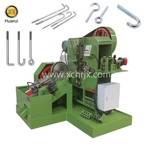 Tornillo de ojo Gancho de techo Máquina de perno de tornillo Acero S/J/L/O Máquinas de gancho Máquina automática de fabricación roscada de gancho de ojo de pez - Product Image 2