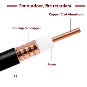 高品質フォーム絶縁体LDF4-50A/<span class=keywords><strong>2</strong></span> "フレキシブルRF同軸テレコムフィーダーケーブルHCAAY-50-12/<span class=keywords><strong>2</strong></span>ハーフインチヘリアックスケーブル - Product Image 6