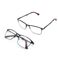 Lunettes de lecture pliables unisexes à demi-monture personnalisées, vente chaude, personnalisées, pliables à 1,25, avec étui