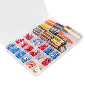 678pcs heat shrinkable tube combination 328 sleeve + cold-pressed wiring connection terminal 350 - Product Image 2