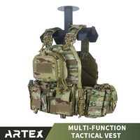 Gilet tactique en polyester 1000D camouflage professionnel, vente chaude du fabricant, en stock