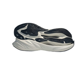 Suelas para Zapatos Deportivos de PU Ligeras, Antideslizantes, Personalizables y Cómodas para Hombre - Suelas Atléticas Blancas y Negras - Product Image 2