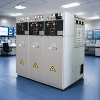 Unité de distribution annulaire intérieure isolée au SF6 pour transmission d'énergie électrique 12KV-40.5KV IP67 Verrouillage électromagnétique 630A