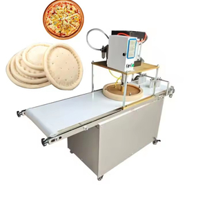 Máquina Semiautomática Comercial para Prensar <span class=keywords><strong>Pizza</strong></span>, Laminadora de Masa, Máquina para Hacer Tortillas para Pizzería, Panadería, Restaurante - Product Image 6