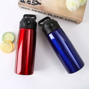 Stainless Steel Vacuum Tumbler Double Wall Insulated Red Blue Travel <b>Bottle</b> With Lid Modern Design - Product Image 6