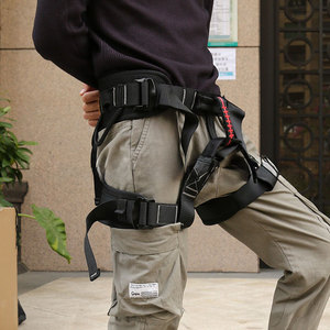 Arnés de escalada SOB de medio cuerpo con hebilla para escalada en roca al aire libre y equipo de rescate Z W - Product Image 1