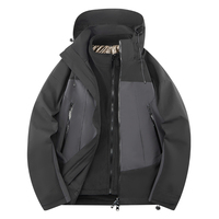 Veste imperméable Stormtrooper pour homme et femme, coupe-vent, doublure intérieure épaissie trois en un pour l'automne et l'hiver, vêtements d'extérieur