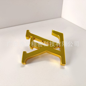 Gold Hollowed Out Letter Sofa Decorative Buckle 90*85Mm Brass Contemporary Design High Quality Furniture <b>Hardware</b> - Product Image 5