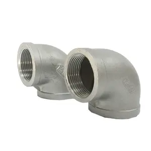 Stainless Steel Pipe Fittings Threaded 3-Way Plug /Socket Gas Joint Screw Nut
