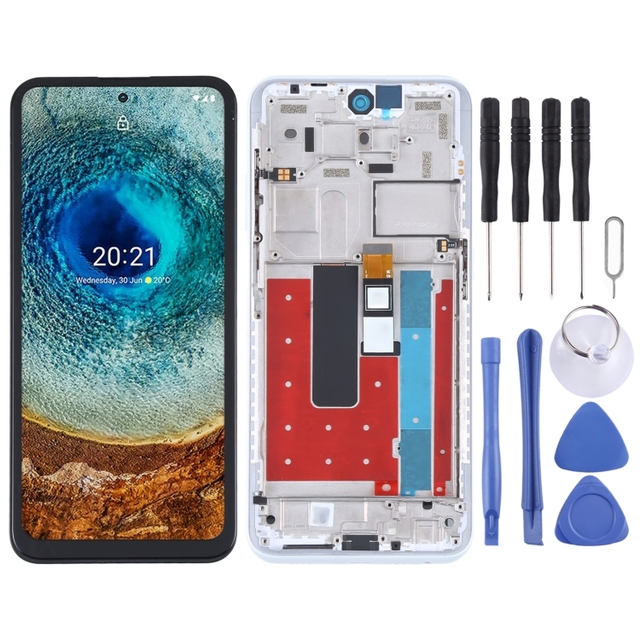 TFT LCD Screen for Nokia X10 TA-1350 TA-1332 Digitizer Full Assembly with Frame