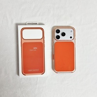 Coque de téléphone magnétique anti-rayures pour iPhone 18 17 Pro Max avec fenêtre pop-up d'animation IC et prise en charge de la charge sans fil
