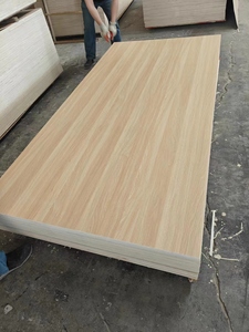 Venta al por Mayor de Fábrica: Tablero <span class=keywords><strong>MDF</strong></span> E1 E2 Moderno y Ecológico, Melamina Lisa Impermeable de 2mm-24mm para Muebles y Gabinetes - Product Image 2