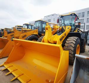 Bekas <span class=keywords><strong>SDLG</strong></span> LG956L 17 Ton <span class=keywords><strong>Wheel</strong></span> Backhoe <span class=keywords><strong>Loader</strong></span> Front Mini <span class=keywords><strong>Loader</strong></span> 162 KW Mesin Original 1000 Jam Kerja 5 Ton Kapasitas Angkut Motor Pompa - Product Image 2