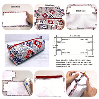 Sac cosmétique imperméable transparent à double couche en PVC, fermeture à glissière, poignée souple, grande capacité, portable, écologique, multifonction
