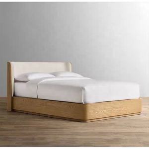 <span class=keywords><strong>Lit</strong></span> en bois massif moderne pour garçons et filles, style rétro, lattes de <span class=keywords><strong>lit</strong></span>, chambre à coucher moderne et appartements hôteliers - Product Image 3