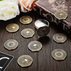 Moneta Commemorativa Personalizzata in Metallo con Teschio, Stile Moderno, Sfida Memento Mori, Token Vivere, Regalo per Stoici - Product Image 4