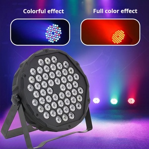 Nuova vendita calda 60w Led di illuminazione del palcoscenico di controllo vocale colorato 54wpar luce Bar Performance di nozze tintura Led piatta Par Light - Product Image 3